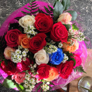 Colorful Roses Bouquet