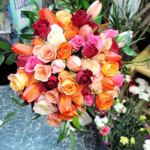 Orange Bride’s Bouquet